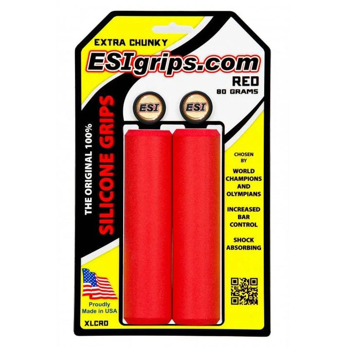 ESI - mansoane 34mm - Extra Chunky - rosu - 61304