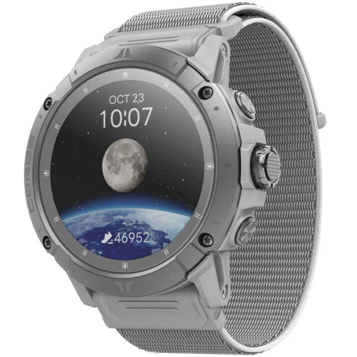 1. Coros - Vertix 2S - ceas multisport GPS Adventure Watch - Moon