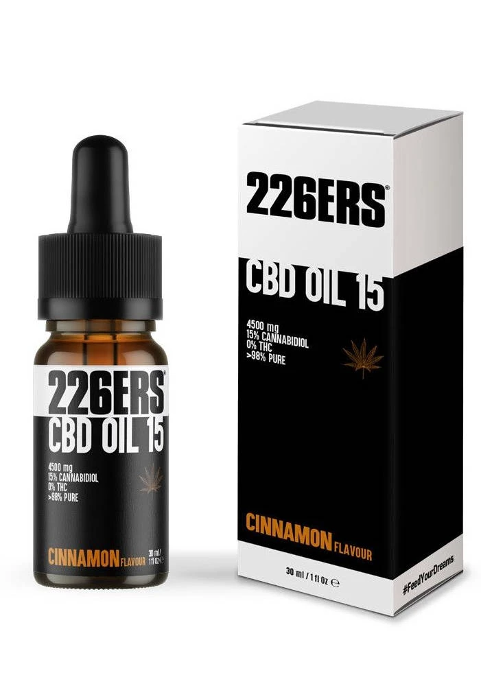 1. 226ers - ulei - CBD OIL 15 - scortisoara - 30ml