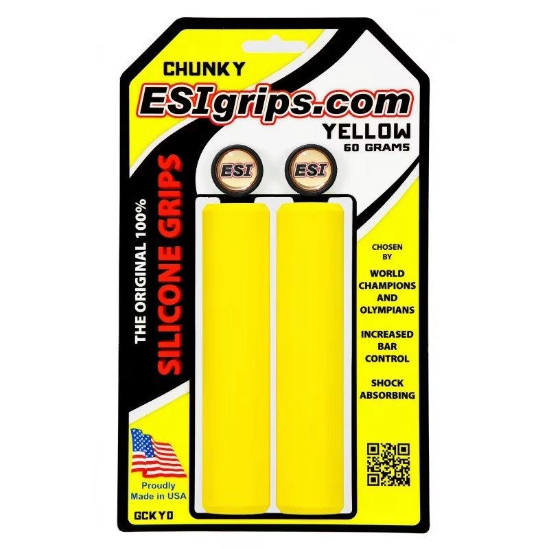 ESI - mansoane 32mm - Chunky - galben - 61297