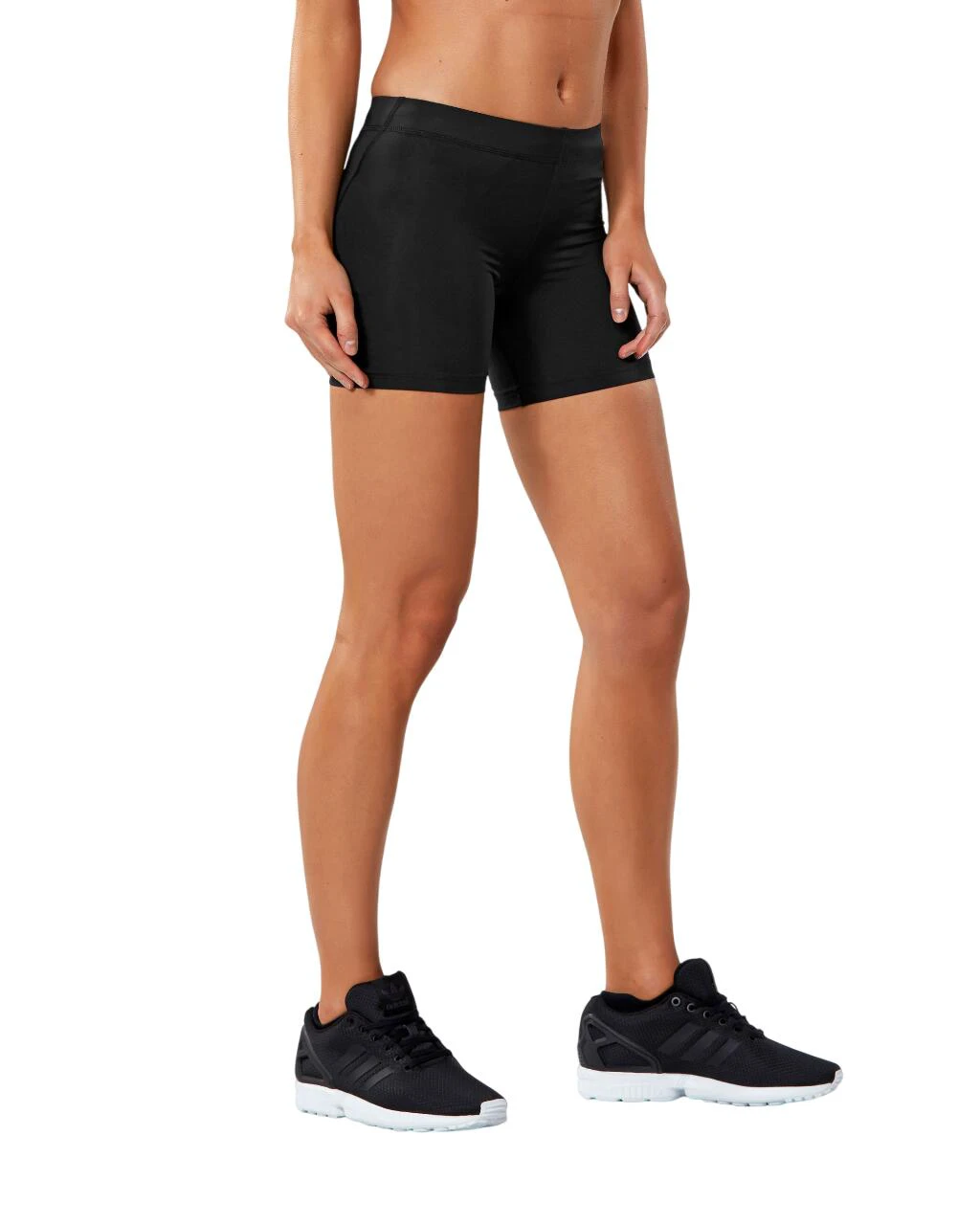 1. 2XU - Pantaloni scurt de compresie pentru femei - Fitness Compression Short - negru