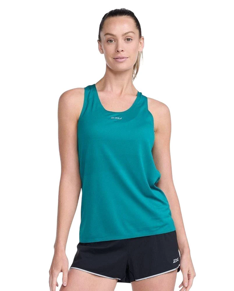 2XU - maiou tehnic pentru femei - Light Speed Tech Singlet - albastru - 61422