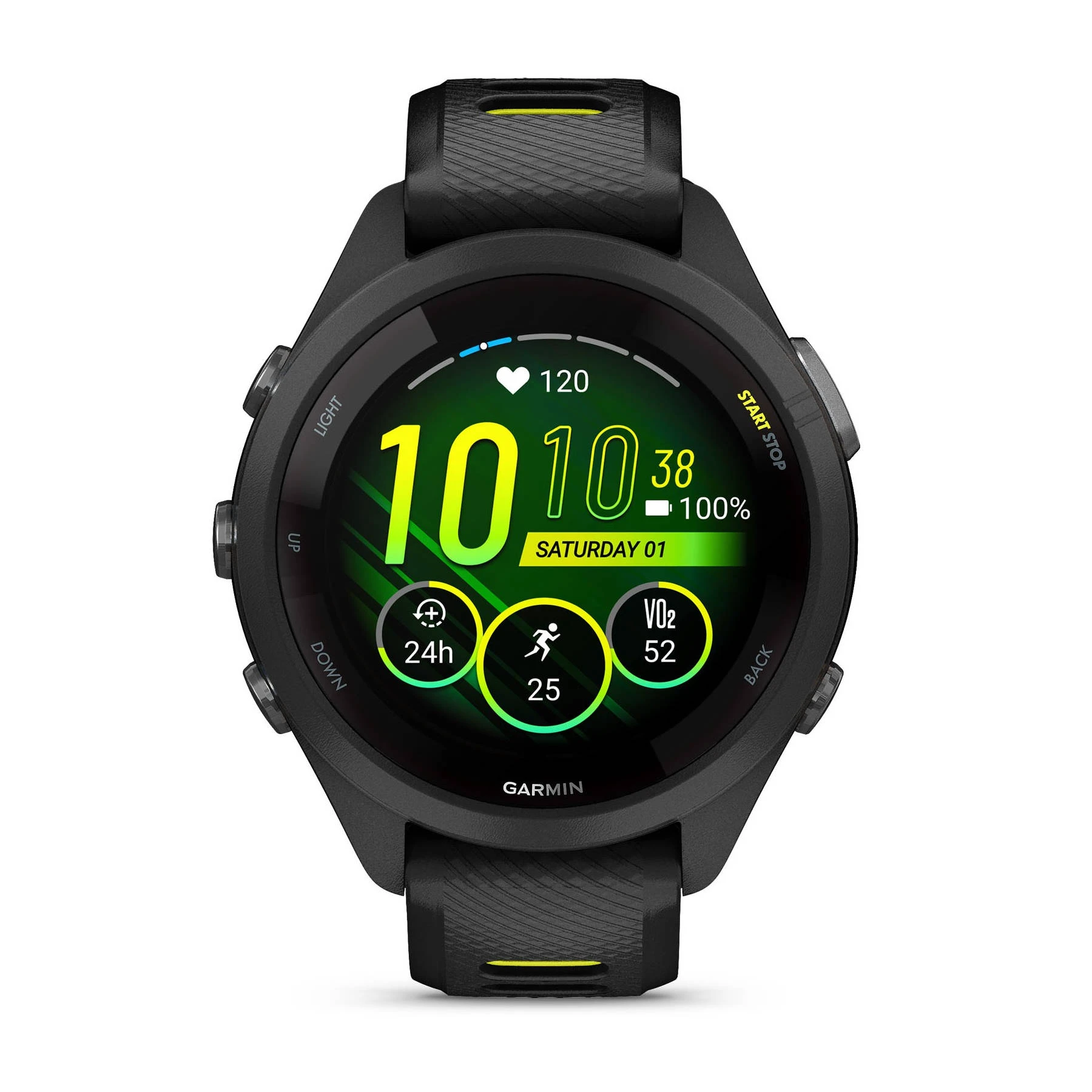 1. Garmin Forerunner 265s ceas multisport GPS AMOLED 42 mm - negru