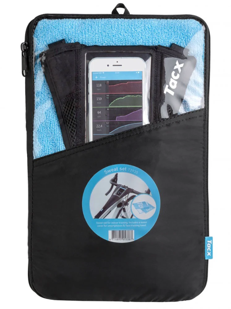 3. Tacx - Sweat Set - towel + sweat cover
