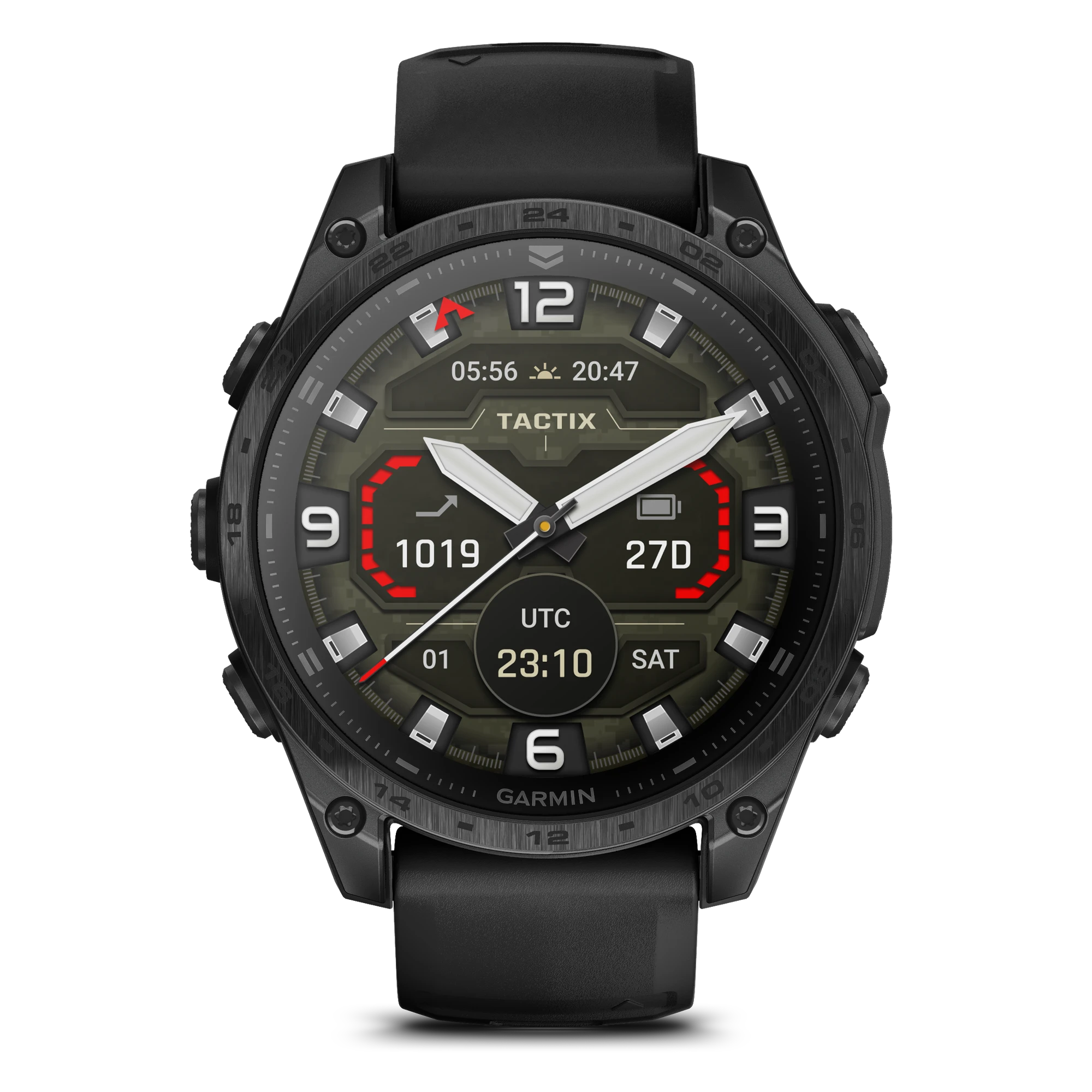 1. Garmin Tactix 8 AMOLED Sapphire 47mm - Ceas Tactical Multisport GPS Titan DLC