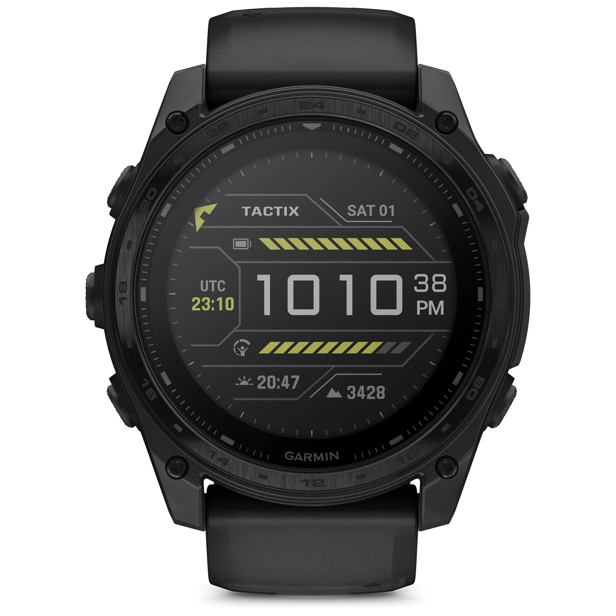 1. Garmin Tactix 8 SOLAR Sapphire 51mm - Ceas Tactical Multisport GPS Titan DLC