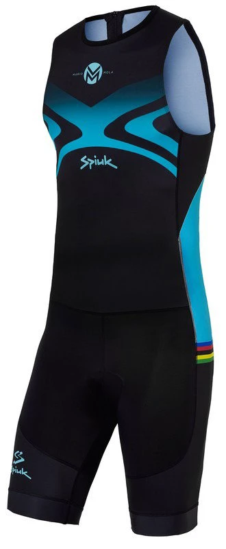 1. Spiuk - costum intreg triatlon pentru barbati - Summum Mario Mola - negru - M