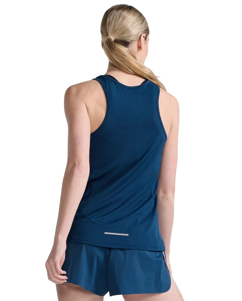 2. 2XU - maiou tehnic pentru femei - Light Speed Singlet - moonlight-silver-reflective