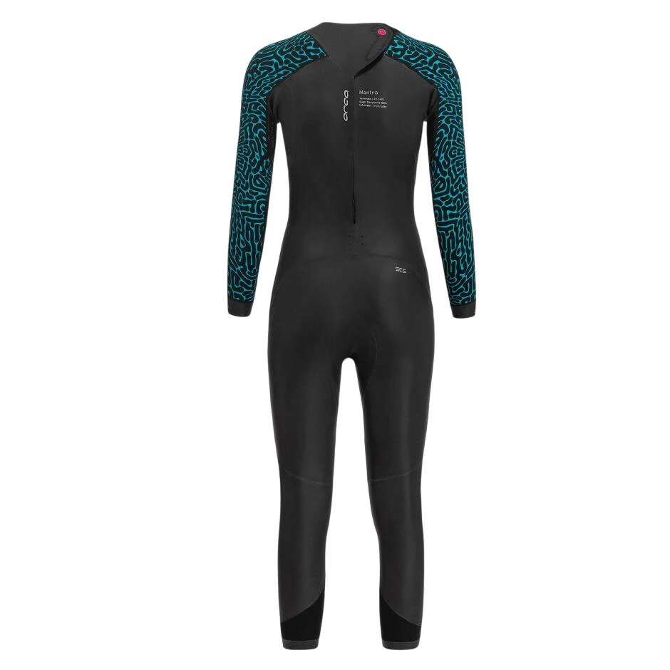 2. Orca - costum neopren pentru femei Freedive Mantra 1 P wetsuit - negru albastru