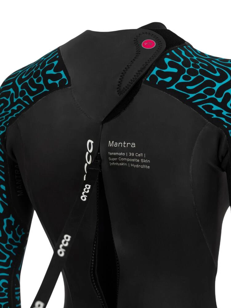 4. Orca - costum neopren pentru femei Freedive Mantra 1 P wetsuit - negru albastru