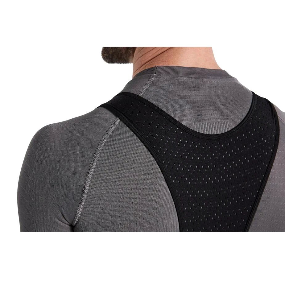 5. Specialized - bluza de corp ciclism cu maneca scurta pentru barbati Seamless Base Layer SS - gri inchis