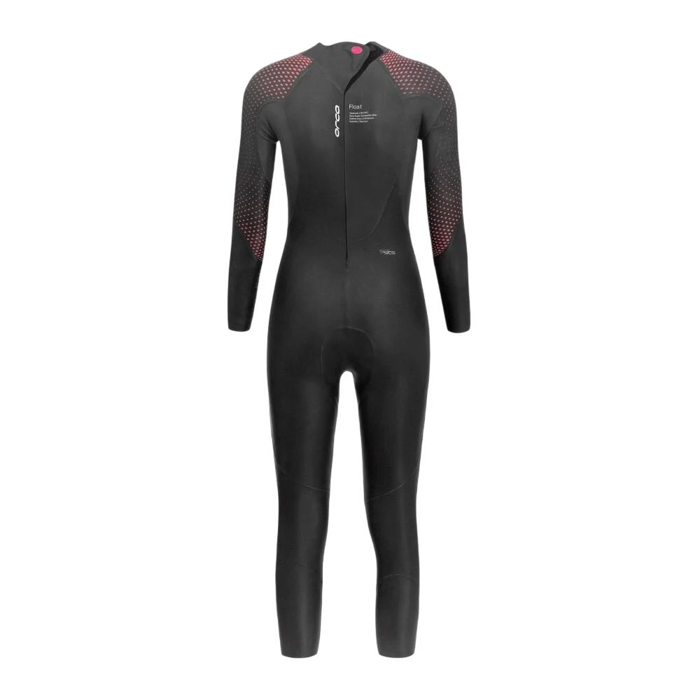 2. Orca - costum neopren triatlon pentru femei Athlex Float wetsuit with High Buoyancy - negru rosu plutitor