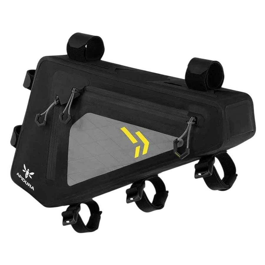 1. Apidura - geanta cadru bicicleta Backcountry2.0 Full Frame Pack 2.5 litri - negru gri galben