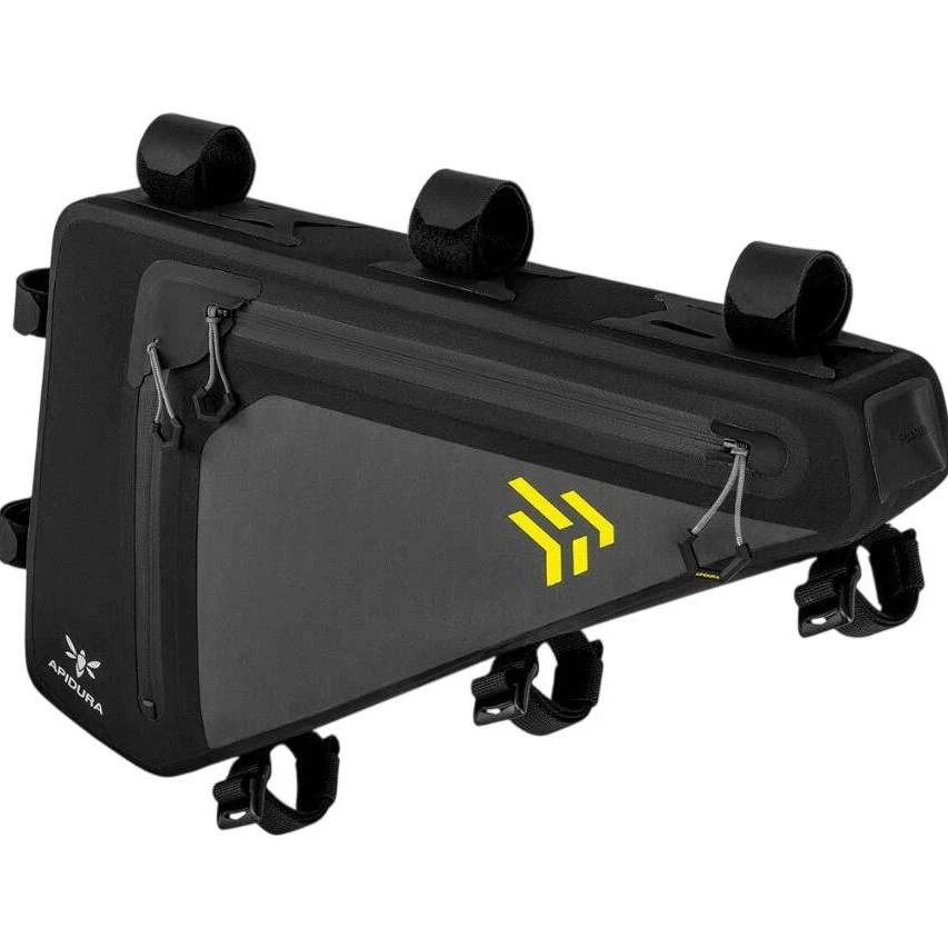 1. Apidura - geanta cadru bicicleta Backcountry2.0 Full Frame Pack 4 litri - negru gri galben