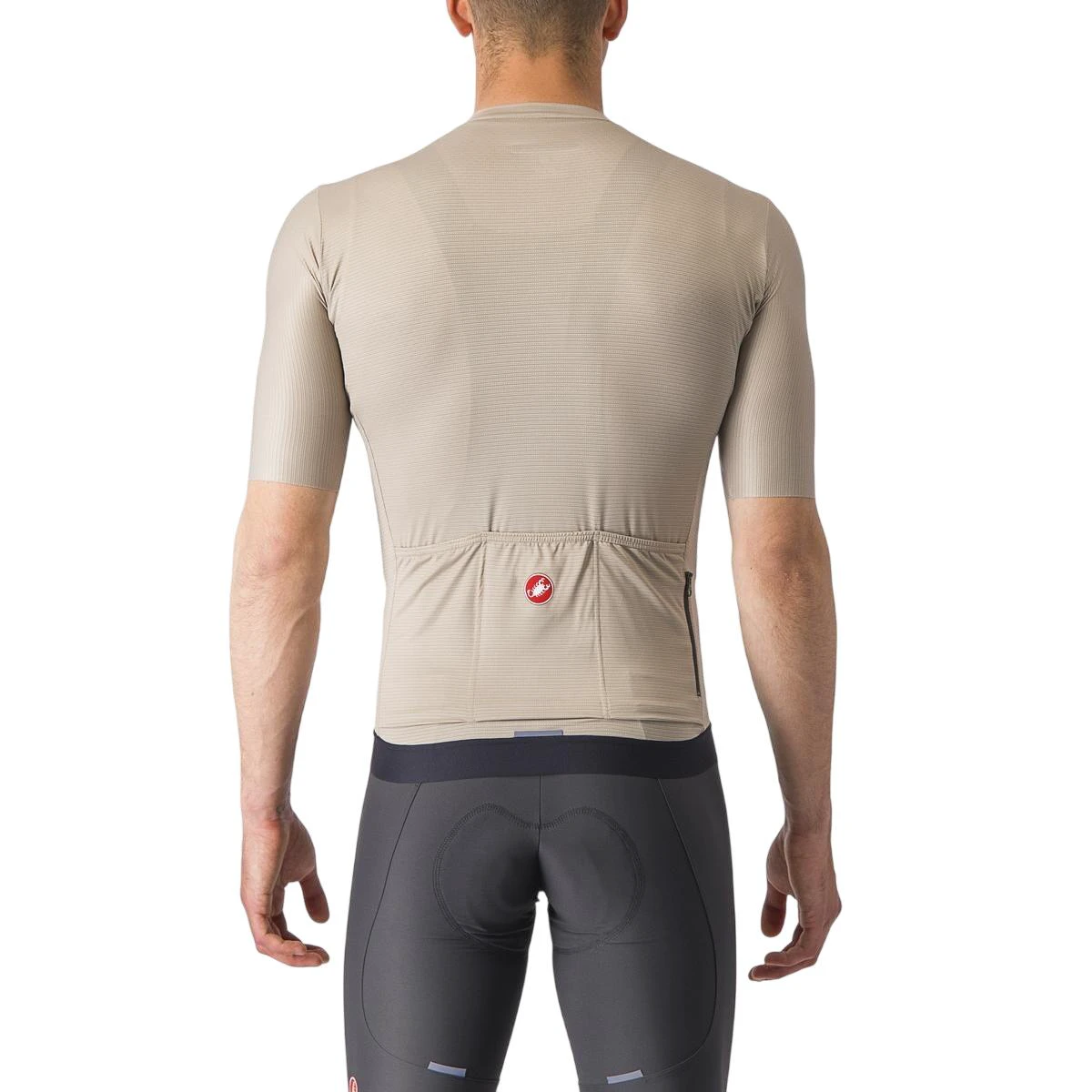 2. Tricou cu maneca scurta Castelli Espresso Crem