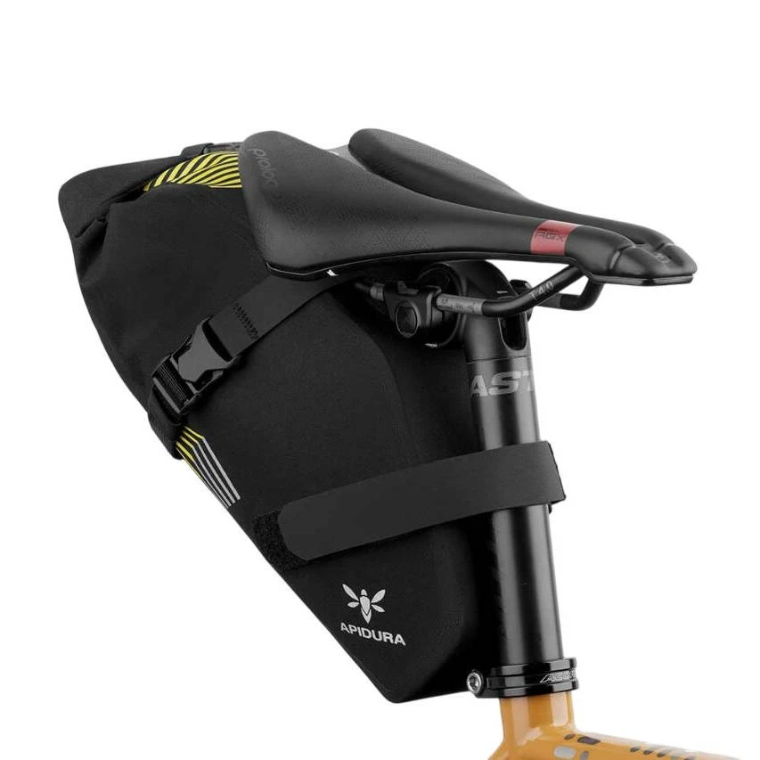 3. Apidura - geanta bicicleta cu prindere sub sa,Racing Saddle Pack 3 litri - negru galben