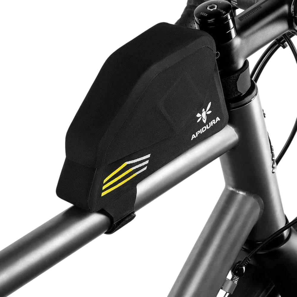 4. Apidura - geanta mica cadru bicicleta Racing Top Tube Pack 0.5 litri - negru