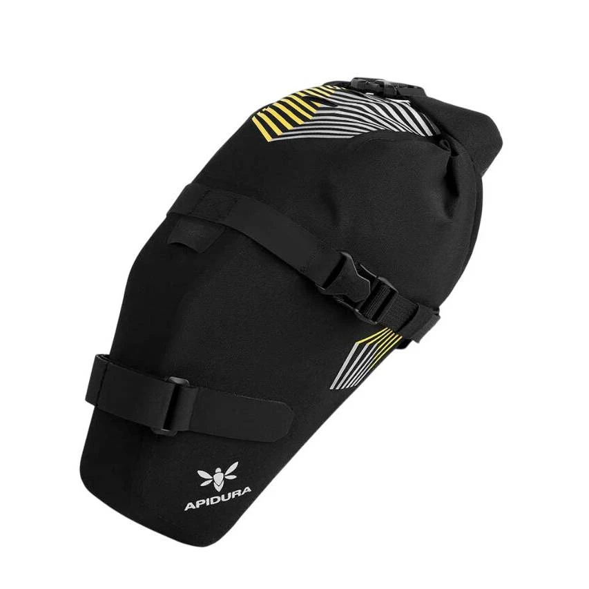 4. Apidura - geanta bicicleta cu prindere sub sa,Racing Saddle Pack 3 litri - negru galben