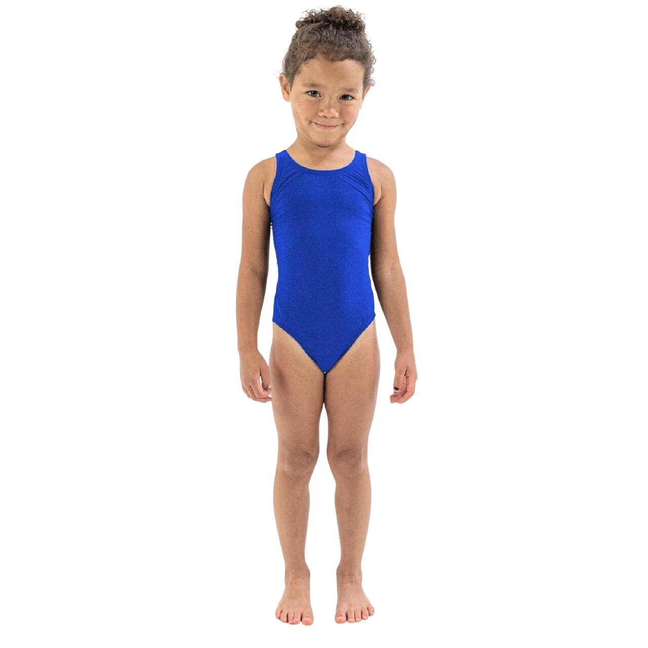 1. Finis - Costum de baie intreg Fete Bladeback - Albastru Maze