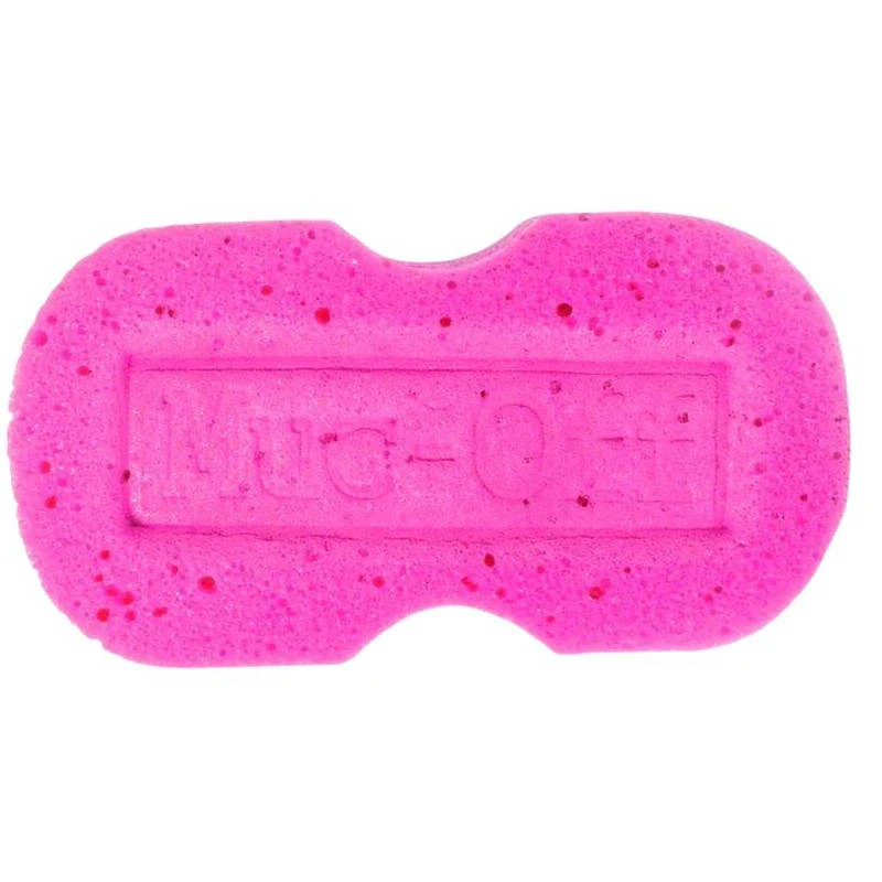1. Muc-Off - burete curatare bicicleta Expanding Microcell Sponge - roz intens