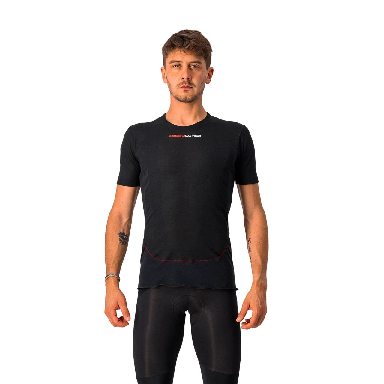 1. Castelli bluza de corp cu maneca scurta Prosecco Tech Short Sleeve - negru