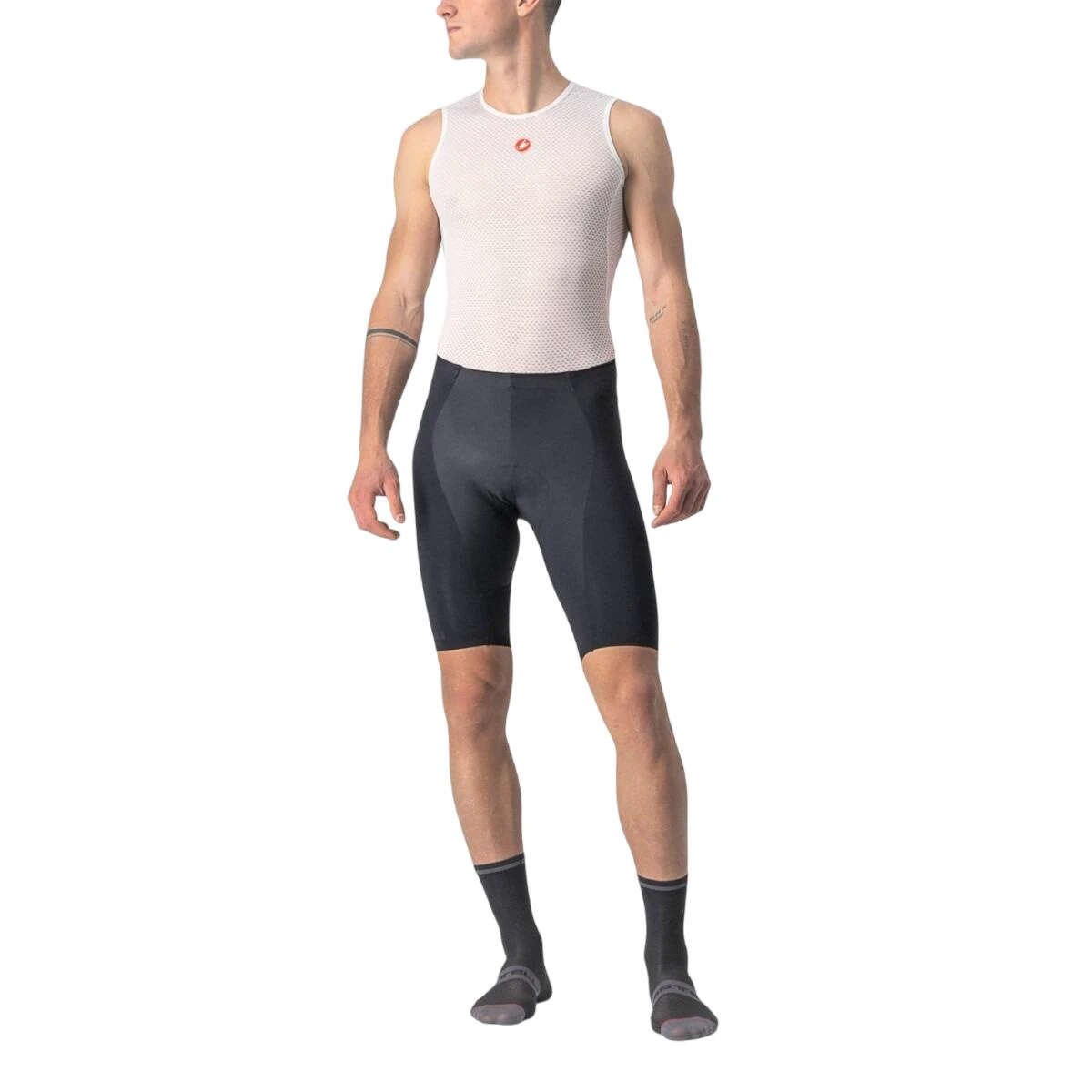 Castelli - Pantaloni ciclism scurti Free Aero RC shorts - negru - 60033
