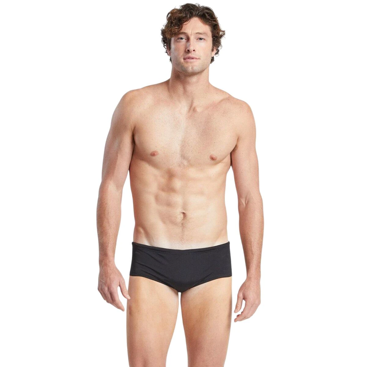Finis - Slip inot barbati - Aqua Short Solid - Negru - 61465