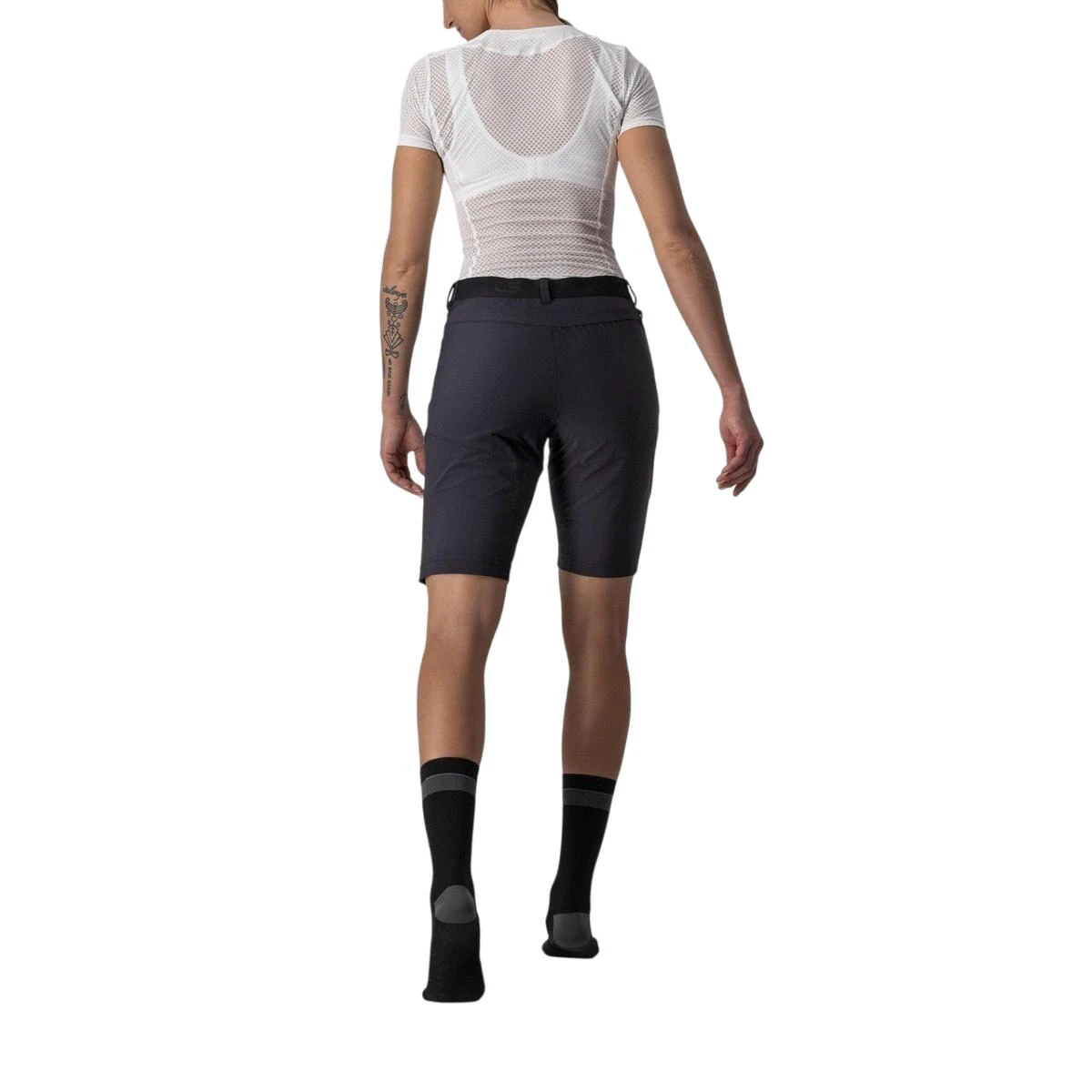 2. Castelli - pantaloni scurti ciclism pentru femei Unlimited W Baggy shorts - negru