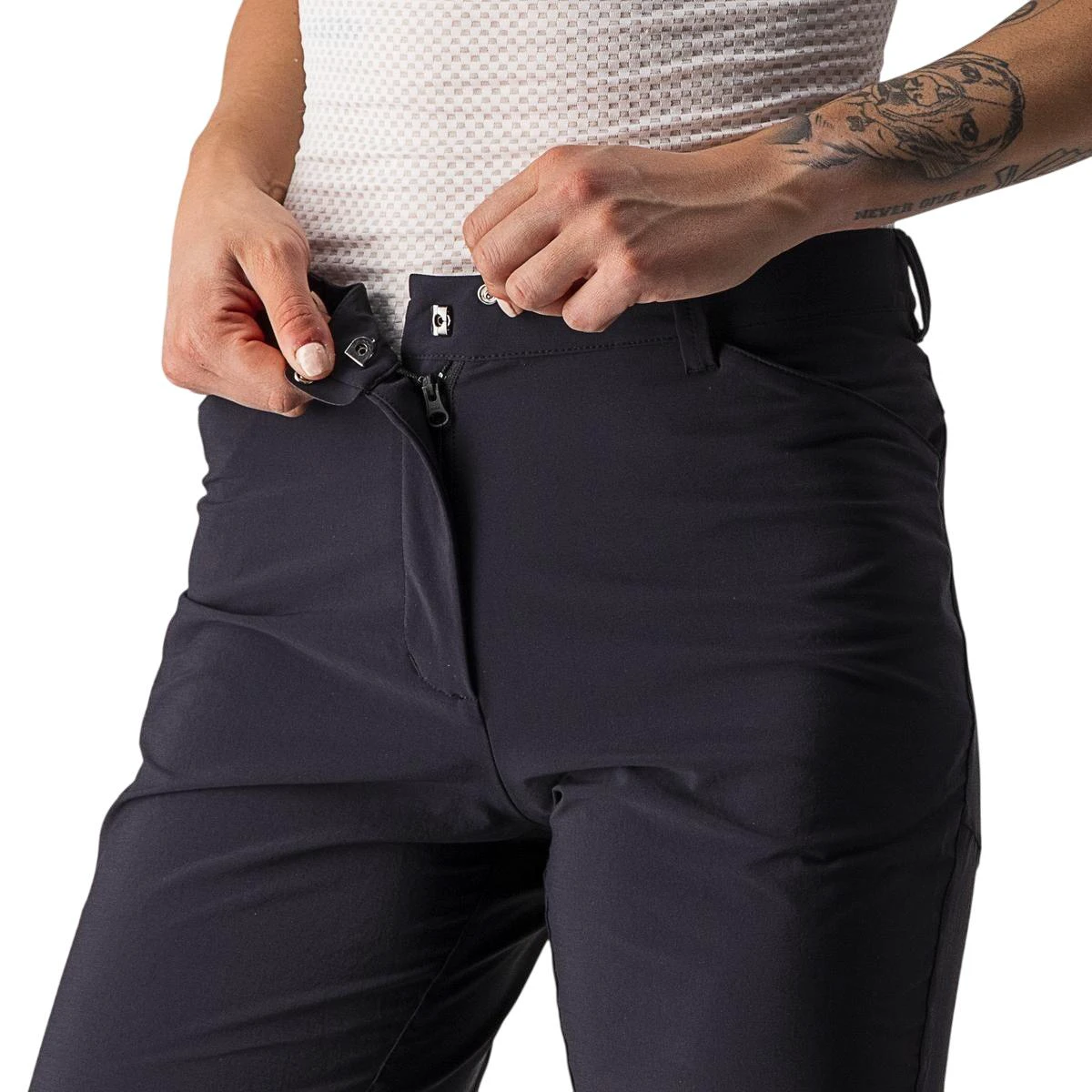 3. Castelli - pantaloni scurti ciclism pentru femei Unlimited W Baggy shorts - negru