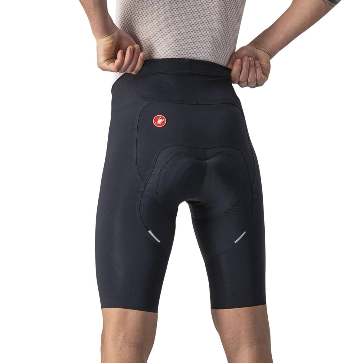 5. Castelli - Pantaloni ciclism scurti Free Aero RC shorts - negru