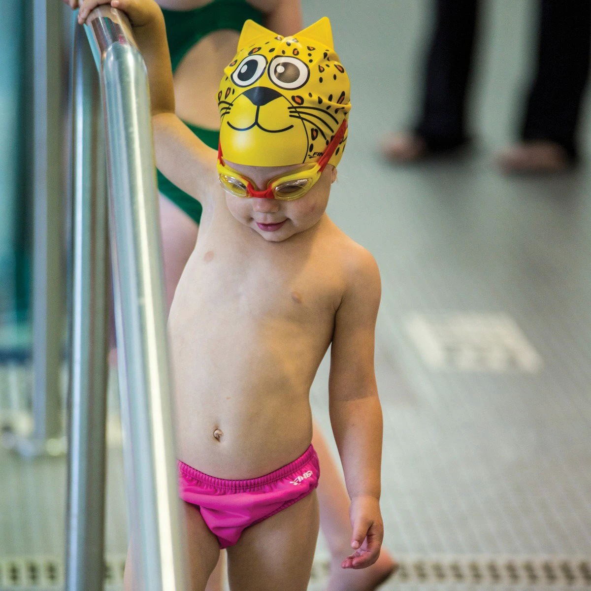 2. Finis - Scutec de inot reutilizabil - Swim Diaper Solid - roz