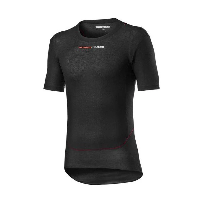 5. Castelli bluza de corp cu maneca scurta Prosecco Tech Short Sleeve - negru