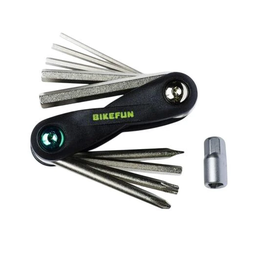 1. Bikefun - Unealta multifunctionala pentru reparatii Bicicleta Tool BF Gadget - 10 functii