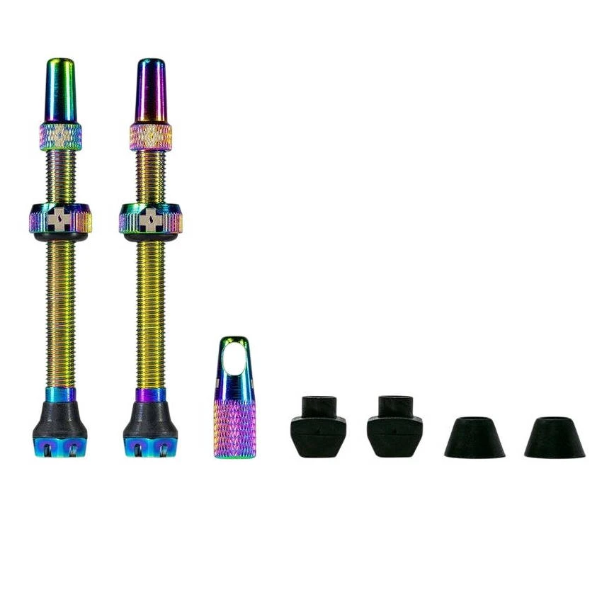 1. Muc-Off - valve tubeless V2 - Tubeless Valves V2 - iridescent - 60mm