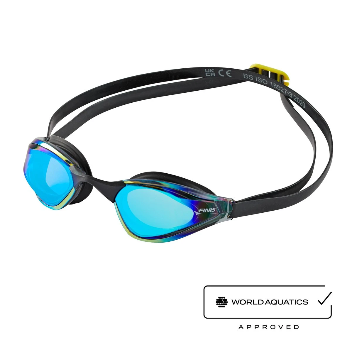 1. Finis - ochelari inot - Mach 1 Racing Goggle - Blue Cobalt