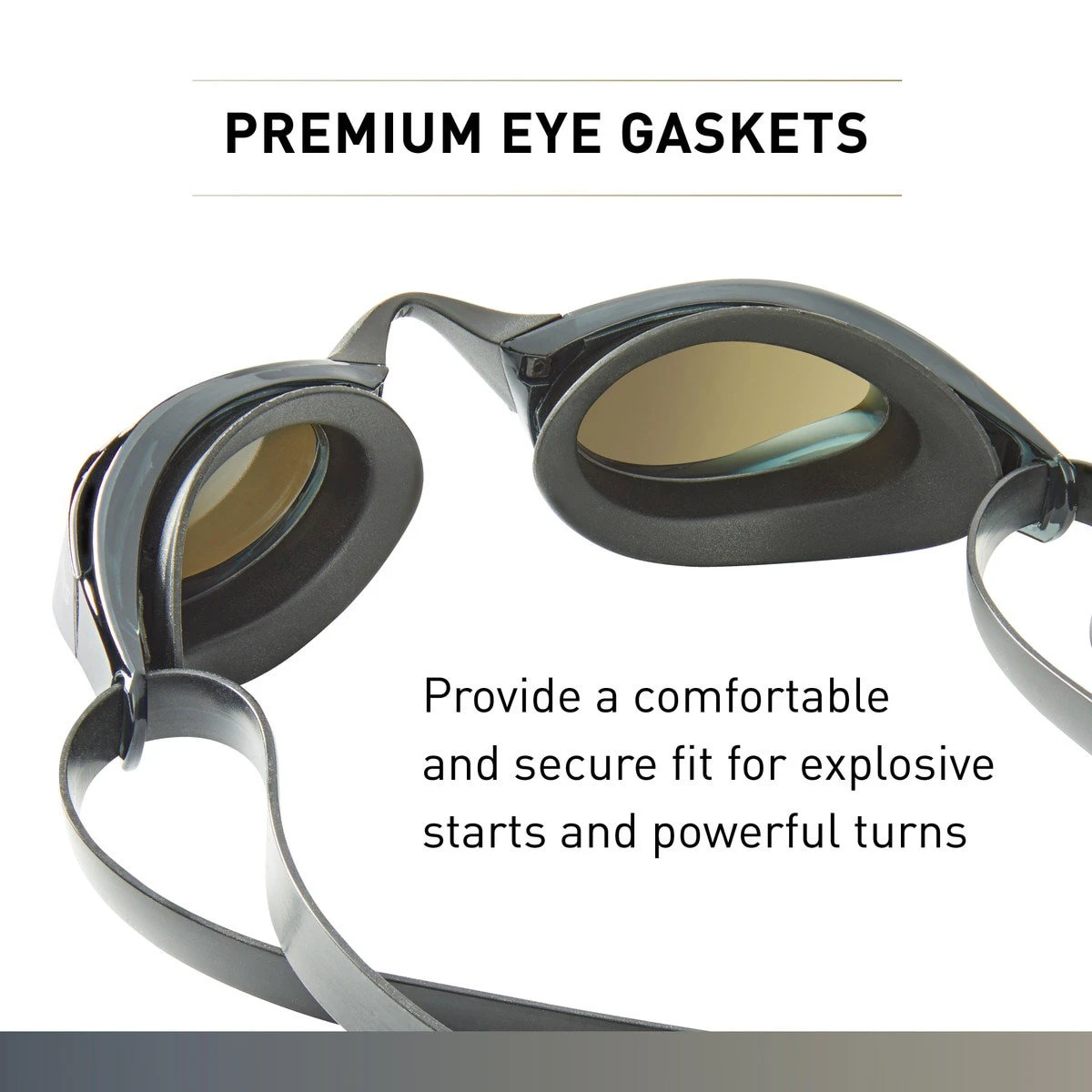 4. Finis - ochelari inot - Mach 1 Racing Goggle - Titanium
