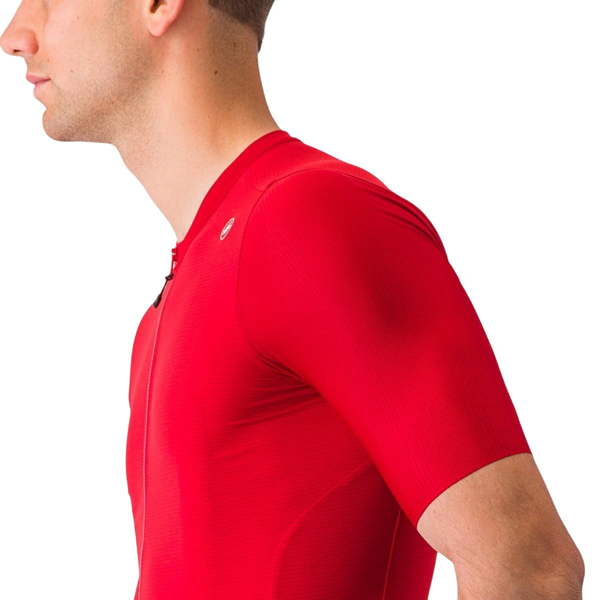 6. Tricou cu maneca scurta Castelli Espresso Rosu