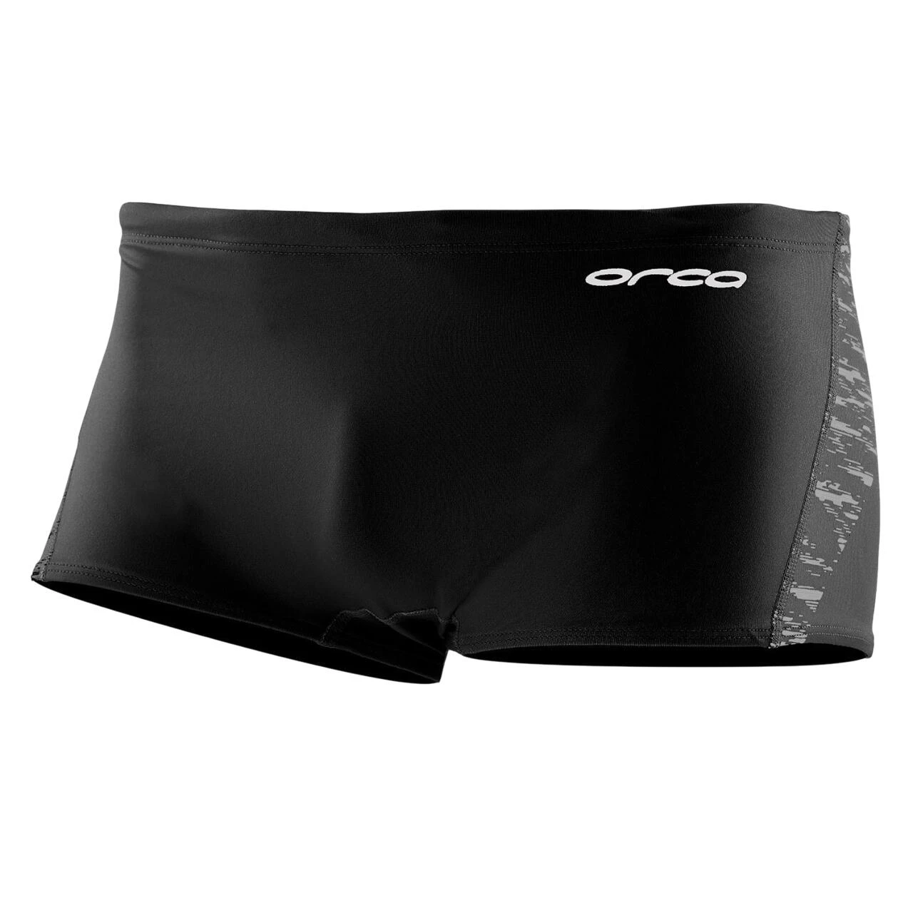 1. Orca - Boxeri inot pentru barbati Square Leg swimsuit - negru
