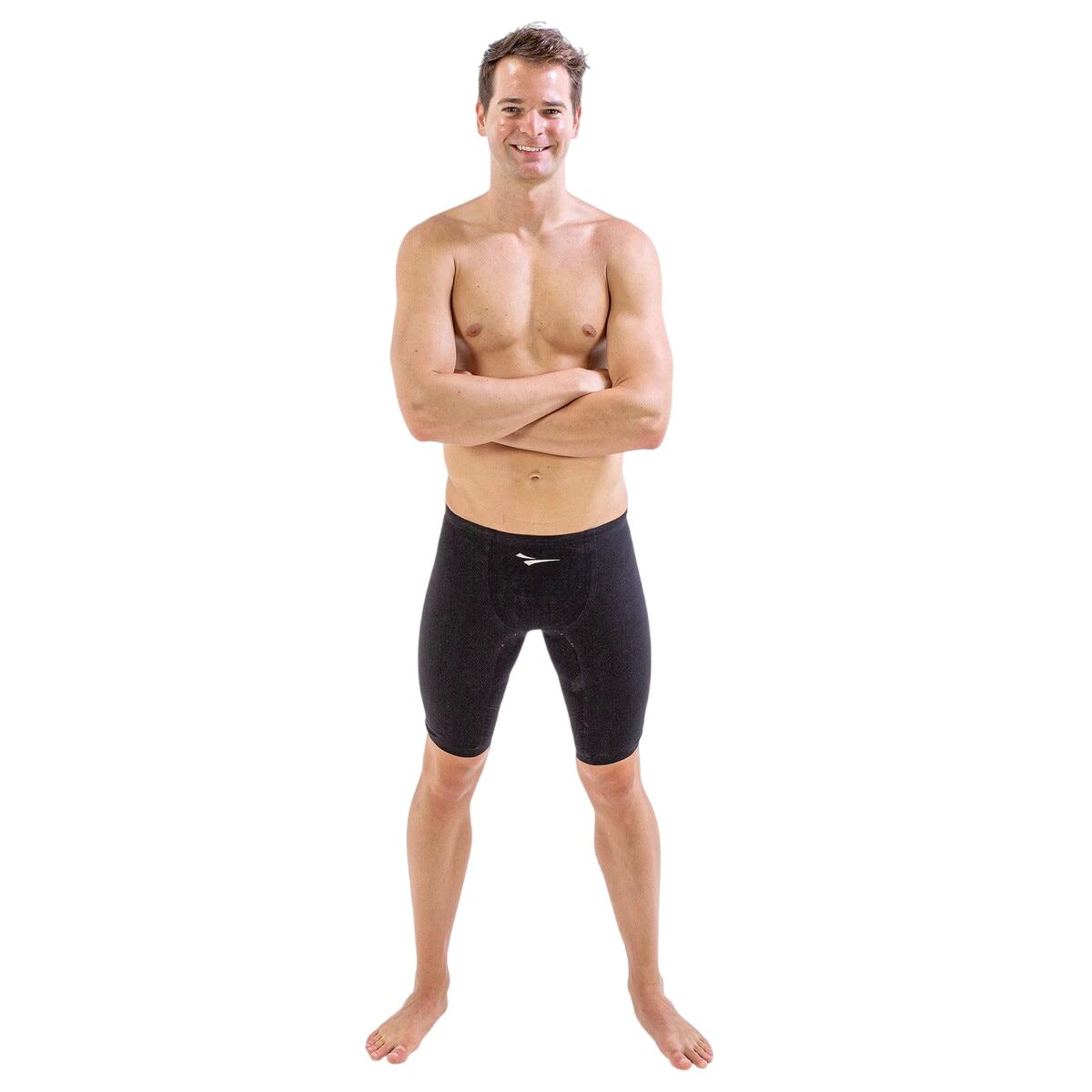 1. Finis - Costum inot tehnic pentru baieti sau barbati - Rival Jammer - negru
