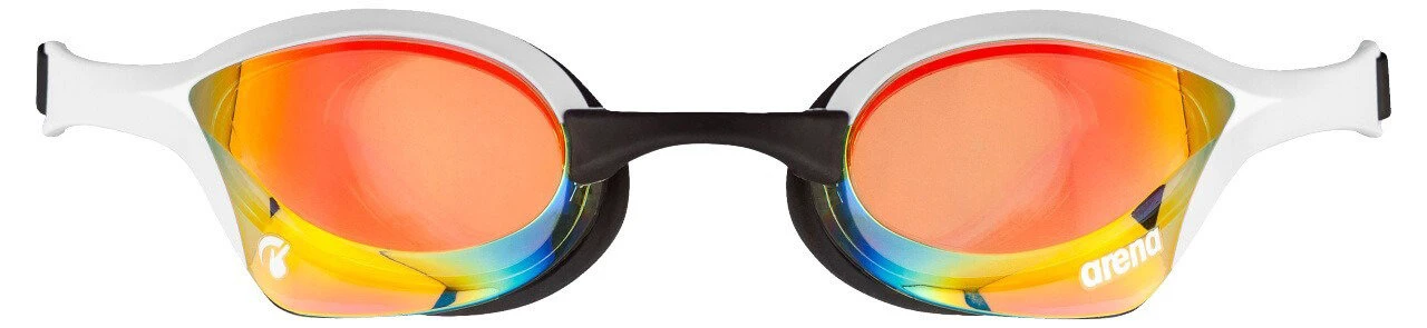 2. Arena - ochelari inot - Cobra Ultra Swipe Mirror - Yellow Copper | White