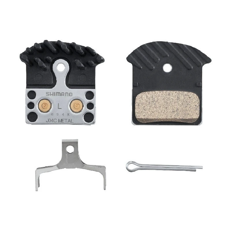 1. Shimano - placute de frana - J04C - metalice