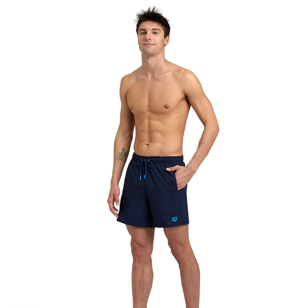 1. Arena - sort inot barbati - Profile Beach - Navy I Turquoise