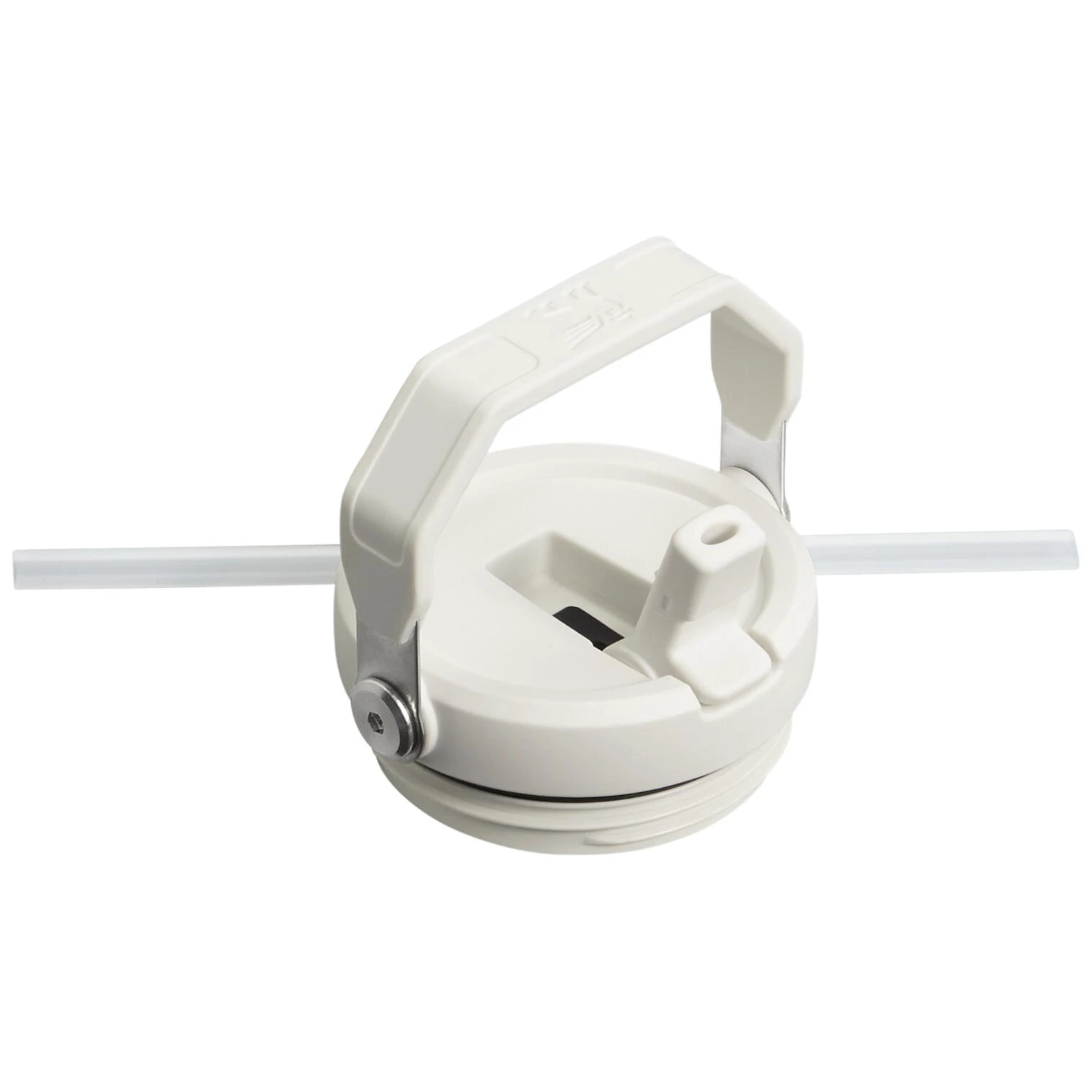 3. Stanley - termos tip sticla cu pai - Iceflow Flip Straw Tumbler 2.0 - alb - 0.89 L