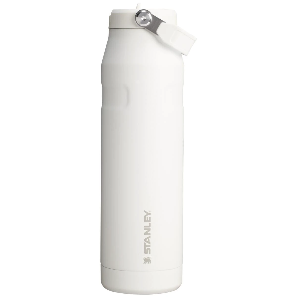 Stanley - termos tip sticla cu pai - Iceflow Flip Straw Lid - alb - 1.06 L - 62116