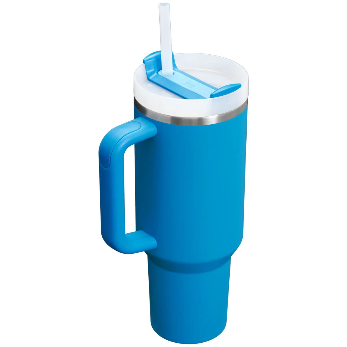2. Stanley - termos tip sticla cu pai - Quencher H2.0 Tumbler - Bleu - 1.18L