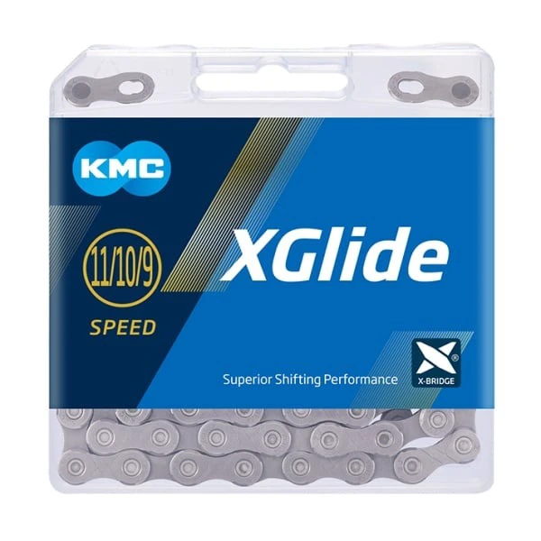 1. KMC - lant - X-Glide Cues EPT Anti-rugina - 9/10/11 viteze - 118 Zale