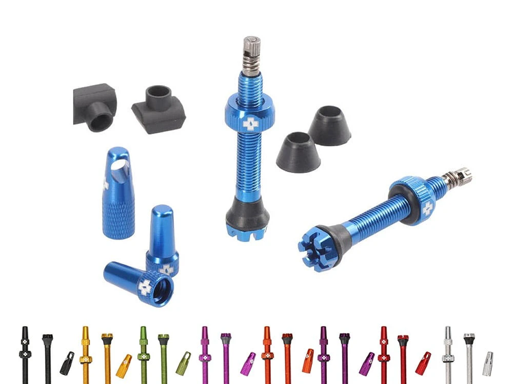 4. Muc-Off - valve tubeless V2 - Tubeless Valves V2 - rosu - 60mm