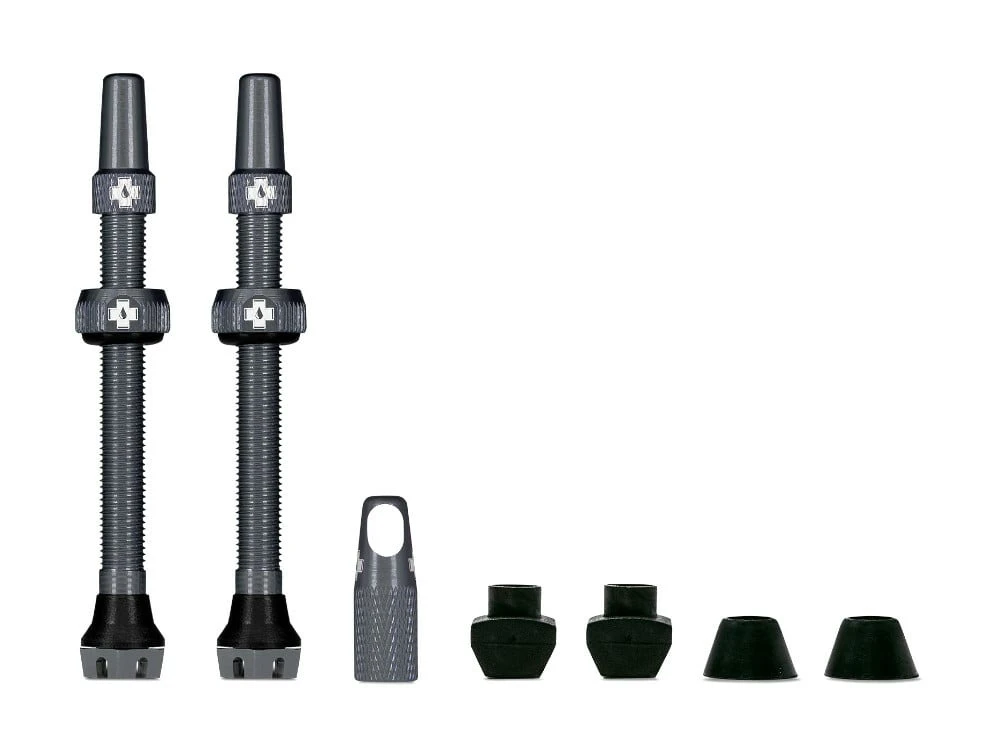 Muc-Off - valve tubeless V2 - Tubeless Valves V2 - gri - 60mm - 61981