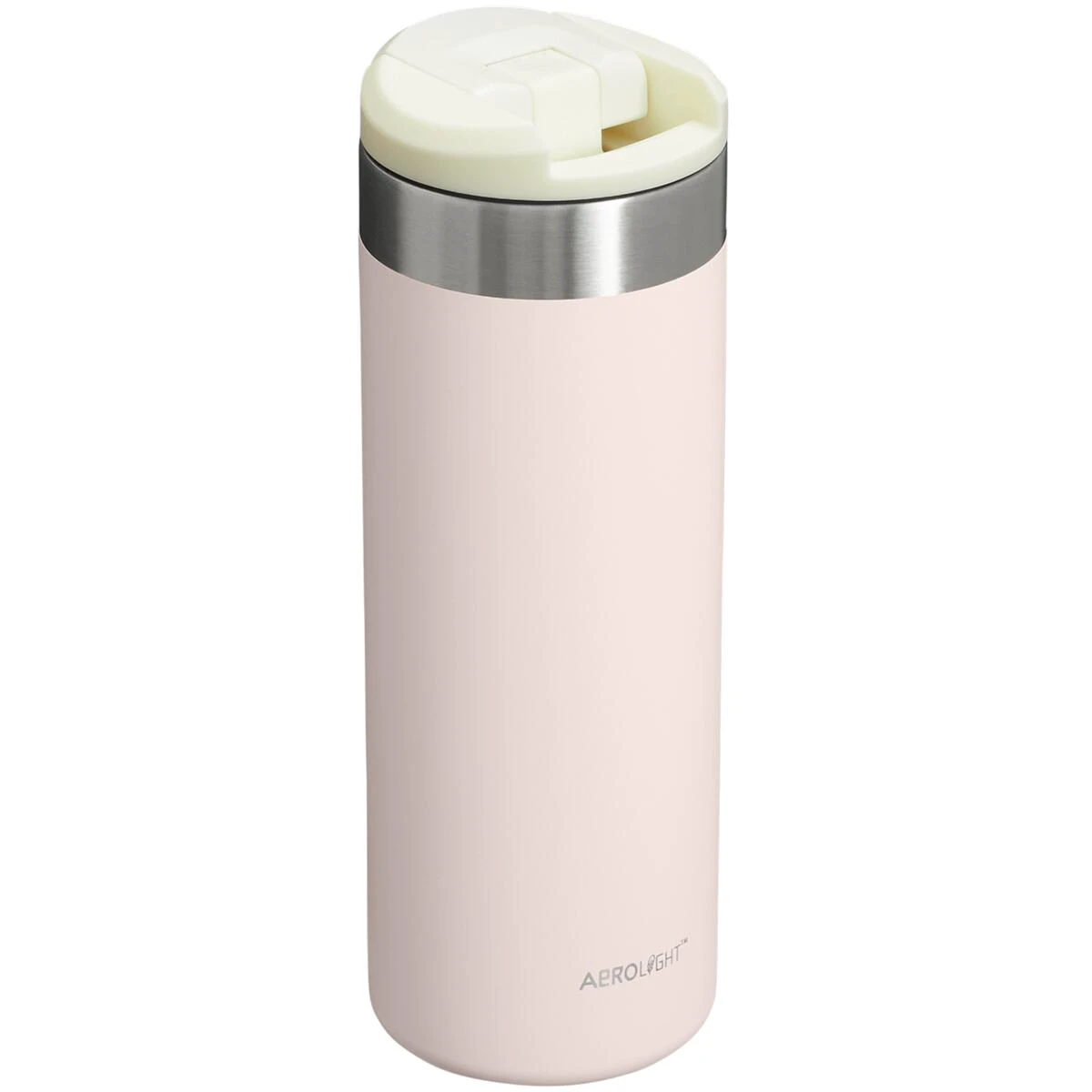 2. Stanley - termos calatorie - The Aerolight Transit Mug - Roz - 470 ml