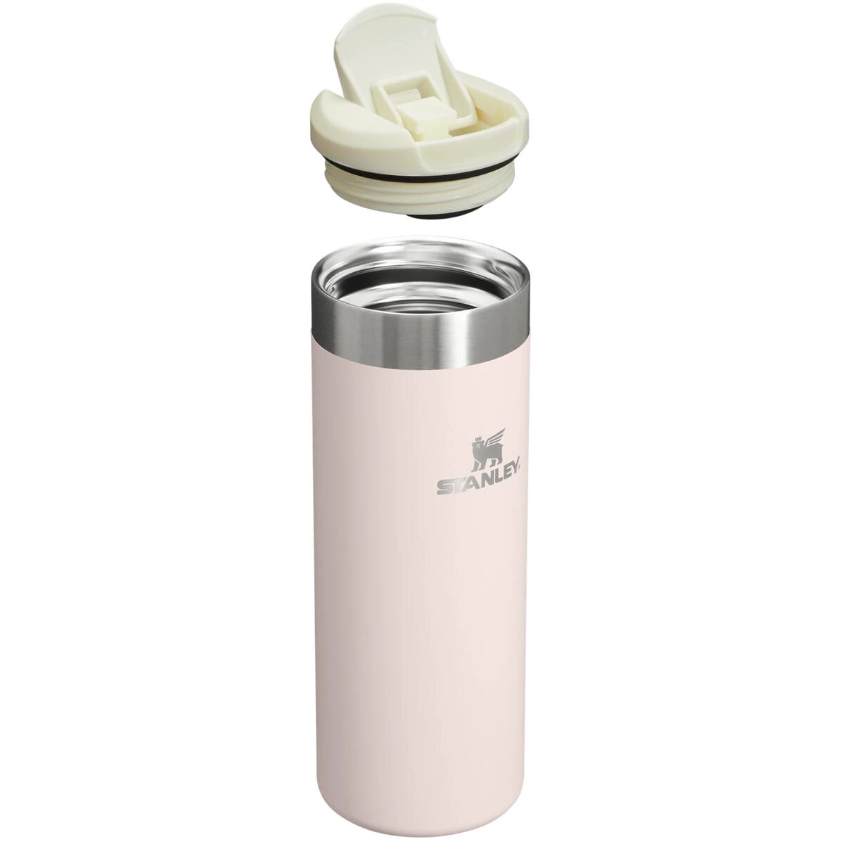3. Stanley - termos calatorie - The Aerolight Transit Mug - Roz - 470 ml